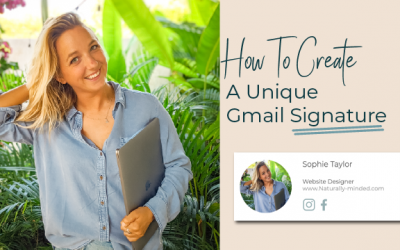 How To Create A Unique Email Signature