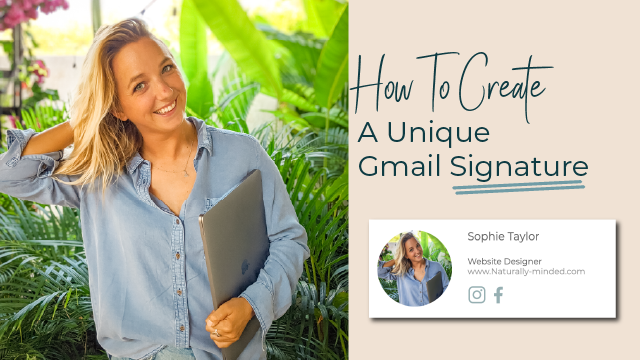 How To Create A Unique Email Signature