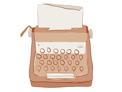 typewriter-naturally-minded-illustration-sophie-taylor-website-design-wellness